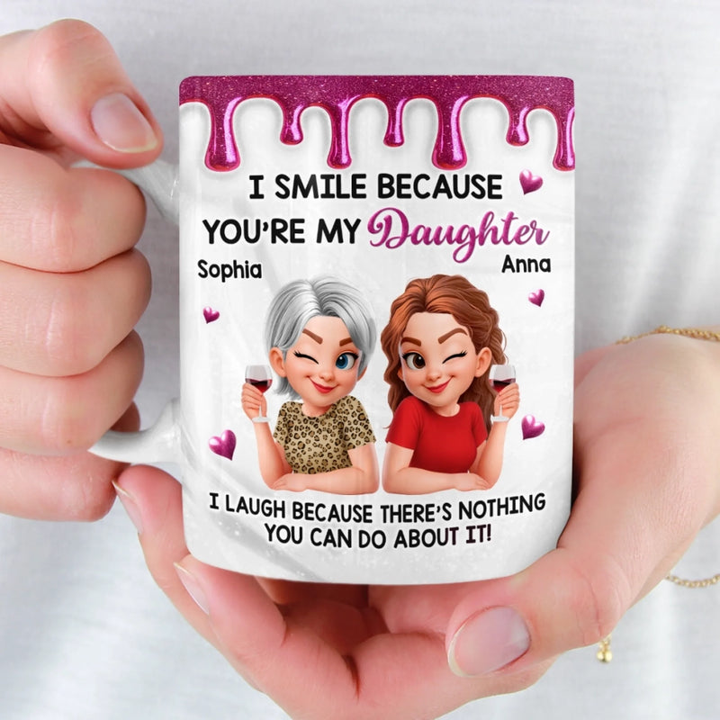 Custom Mug - Personalized Birthday Gifts For Mom, Daughter - You Are My Sunshine