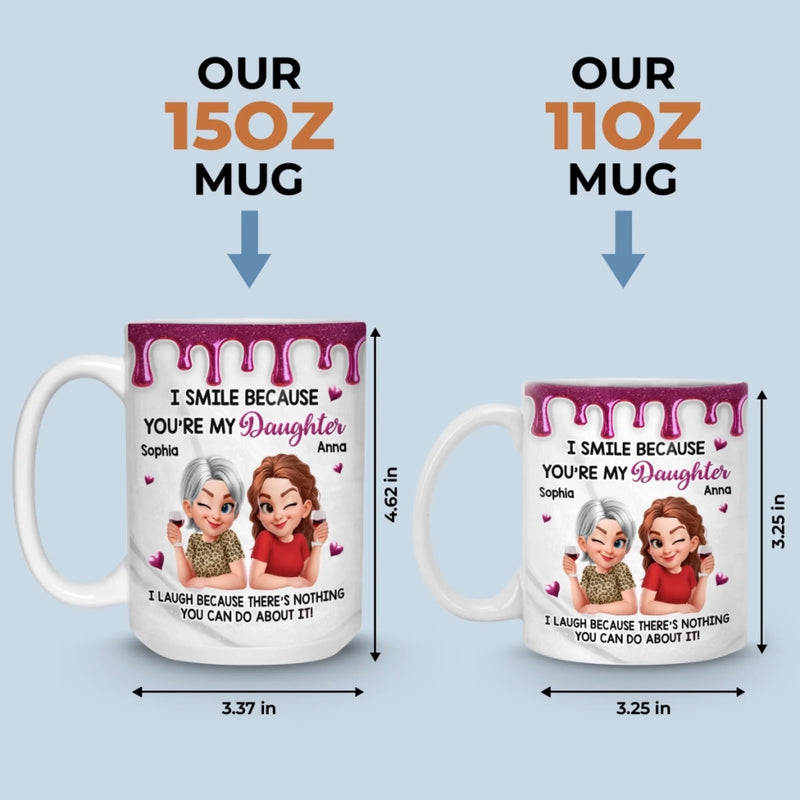 Custom Mug - Personalized Birthday Gifts For Mom, Daughter - You Are My Sunshine