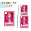 Custom Acrylic Ornament - Personalized Christmas Birthday Gifts For Kids - Sparkle Bright Like A Princess