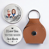 Custom Pocket Hug - Personalized Christmas Birthday Gifts For Grandma, Grandson, Granddaughter - Grandma’s Love Knows No Distance