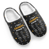 Custom Fluffy Slippers - Personalized Christmas Birthday Gifts For Mom, Dad, Grandma, Grandpa - Love Wrapped In Warmth