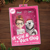 Custom Toy Box Acrylic Ornament - Personalized Christmas Birthday Gifts For Dog Lovers, Dog Dad And Mom - A Girl’s Best Friend Forever