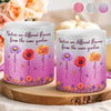 Custom 11OZ Glitter Matte Ceramic Mug - Personalized Best Friend Birthday Gifts For Women, Besties, Sisters, BFF - Laughter Is Our Everyday Magic