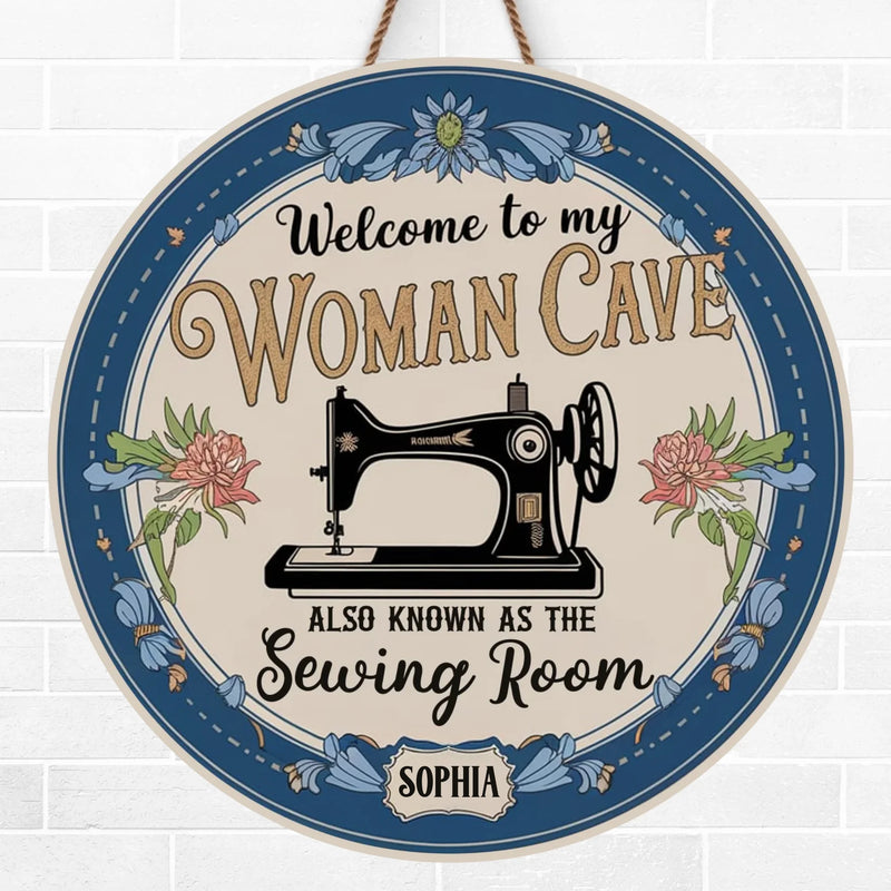 Enter With Love, Leave With Stitches - Family Personalized Custom Shaped Home Decor Wood Sign - House Warming Gift For Yourself, Best Friends, Siblings, Family Members