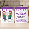 Custom Mug - Personalized Best Friend Christmas Birthday Gifts For Women, Besties, Sisters, BFF - Growing Laughing Dreaming Together