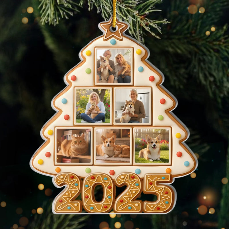 Custom Photo Acrylic Ornament - Personalized Christmas Birthday Gifts For Mom, Dad, Brother, Sister, Kids - Memories Baked Into Every Smile