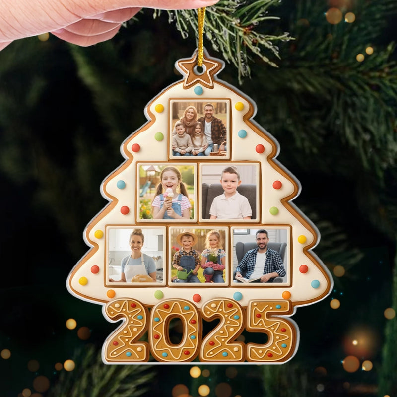 Custom Photo Acrylic Ornament - Personalized Christmas Birthday Gifts For Mom, Dad, Brother, Sister, Kids - Memories Baked Into Every Smile