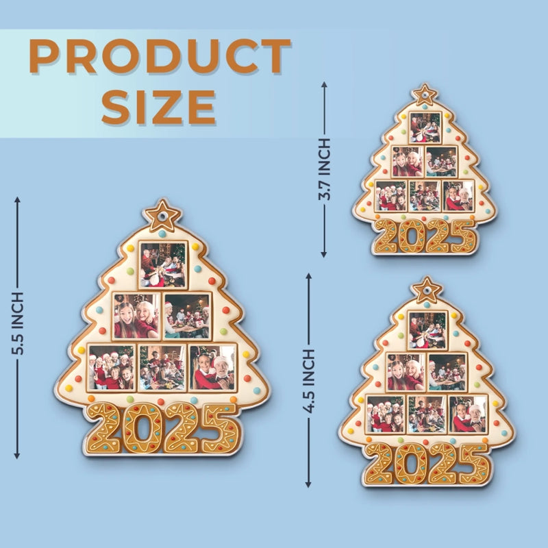 Custom Photo Acrylic Ornament - Personalized Christmas Birthday Gifts For Mom, Dad, Brother, Sister, Kids - Memories Baked Into Every Smile