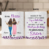 Custom Mug - Personalized Best Friend Birthday Gifts For Women, Besties, Sisters, BFF - Hot Mess Soulmates