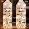 You’re Always With Me In Spirit - Bestie Personalized Custom Bottle Lamp - Gift For Best Friends, BFF, Sisters