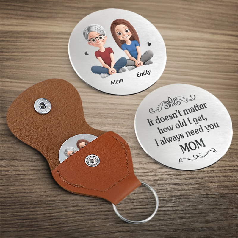 Custom Pocket Hug - Personalized Birthday Gifts For Mom, Dad - You Make This Home