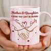 Custom 11oz Pink Marble Mug - Personalized Birthday Gifts For Mom, Daughter - You Are My Joy
