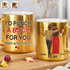 Custom 11oz Metallic Ceramic Mug - Personalized Best Friend Birthday Gifts For Women, Besties, Sisters, BFF - You Make Every Moment Shine