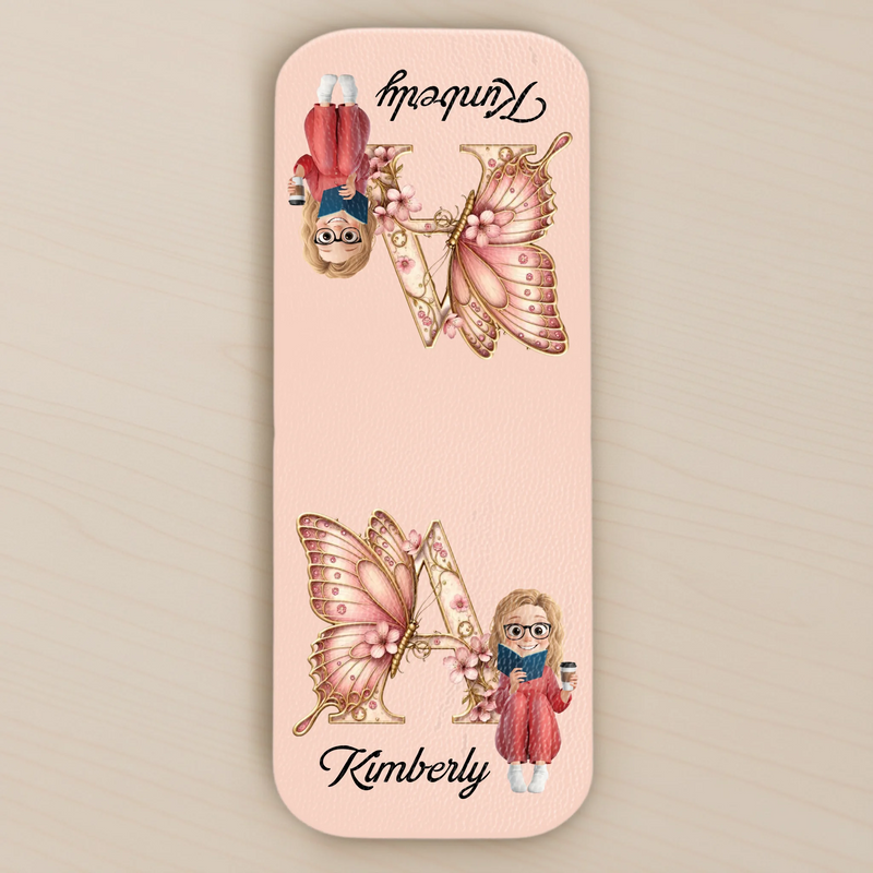 Custom Leather Magnetic Bookmark - Personalized  Bookish Gifts For Book Lovers, Bookworms, Readers - Bound By Stories