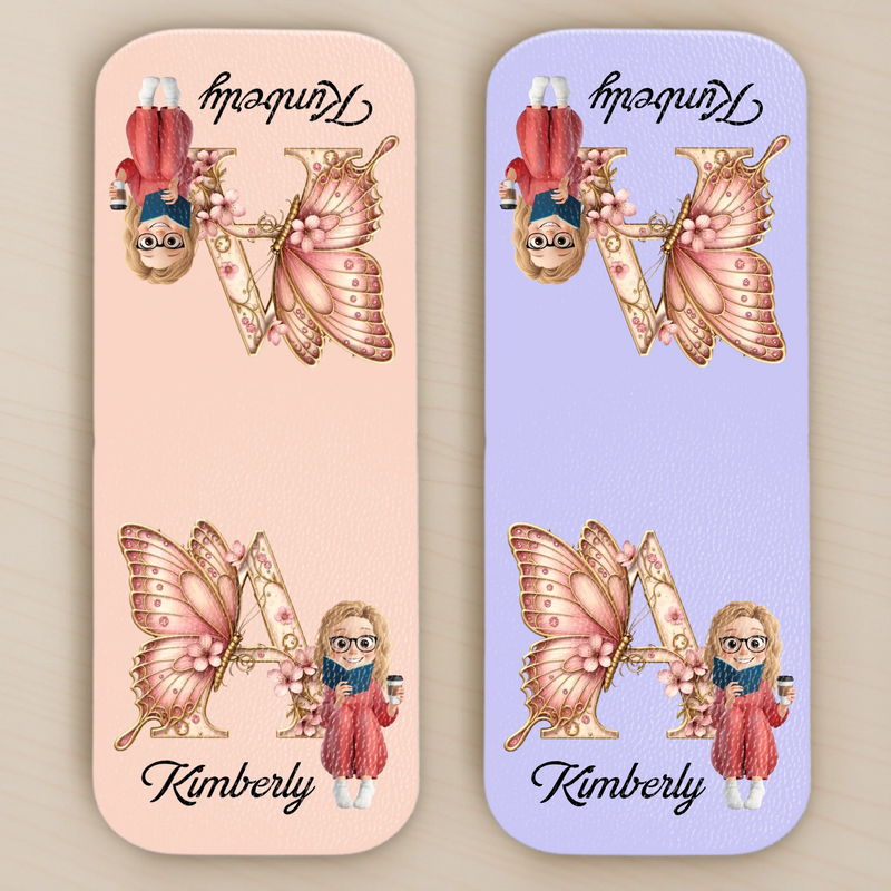 Custom Leather Magnetic Bookmark - Personalized  Bookish Gifts For Book Lovers, Bookworms, Readers - Bound By Stories