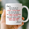 Custom Mug - Personalized Anniversary Christmas Wedding Gifts For Husband And Wife, Him And Her - My Forever Person