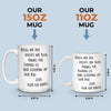 Custom Photo Mug - Personalized Christmas Birthday Gifts For Dog Cat Lovers, Dog Dad And Mom, Cat Owners - Your Daily Chore Reminder
