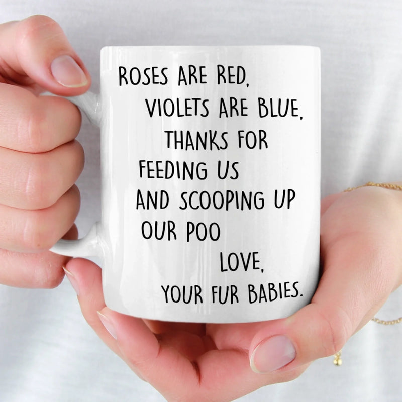 Custom Mug - Personalized Christmas Birthday Gifts For Dog Lovers, Dog Dad And Mom - Pet Hair, Don’t Care