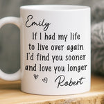 Custom Mug - Personalized Anniversary Wedding Gifts For Husband, Wife, Couple - Love You More Every Day