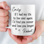 Custom Mug - Personalized Anniversary Wedding Gifts For Husband, Wife, Couple - Love You More Every Day