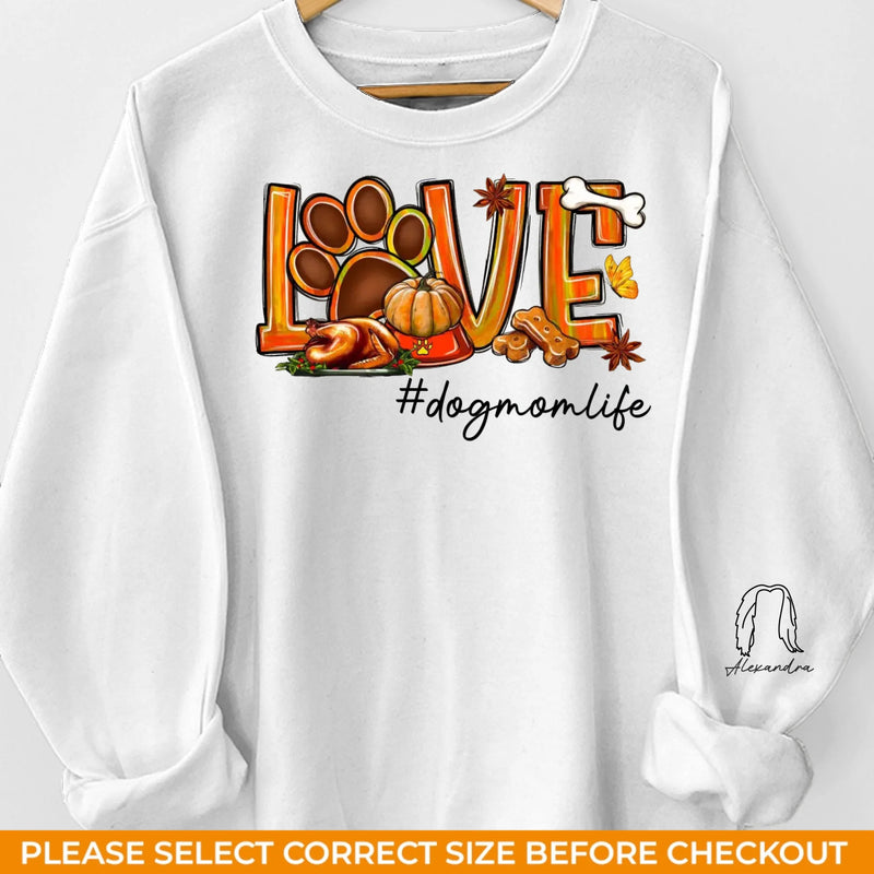 Pets Give Love, No Strings Attached - Dog & Cat Personalized Custom Unisex Sweatshirt With Design On Sleeve - Gift For Pet Owners, Pet Lovers