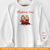 Christmas Is All About Making Memories With Those We Love - Family Personalized Custom Unisex Sweatshirt With Design On Sleeve - Christmas Gift For Family Members