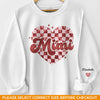 She Weaves Warmth Into My Heart - Family Personalized Custom Unisex Sweatshirt, Hoodie With Design On Sleeve - Gift For Mom, Grandma