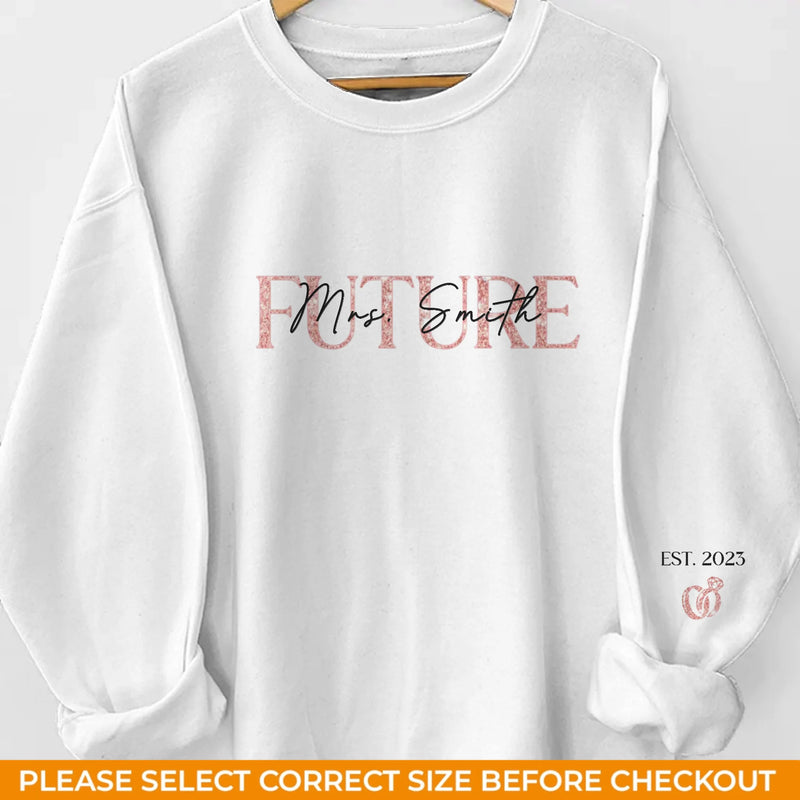 Custom Unisex Sweatshirt, Hoodie With Design On Sleeve - Personalized Gifts For Husband And Wife, Him And Her - You Complete Me