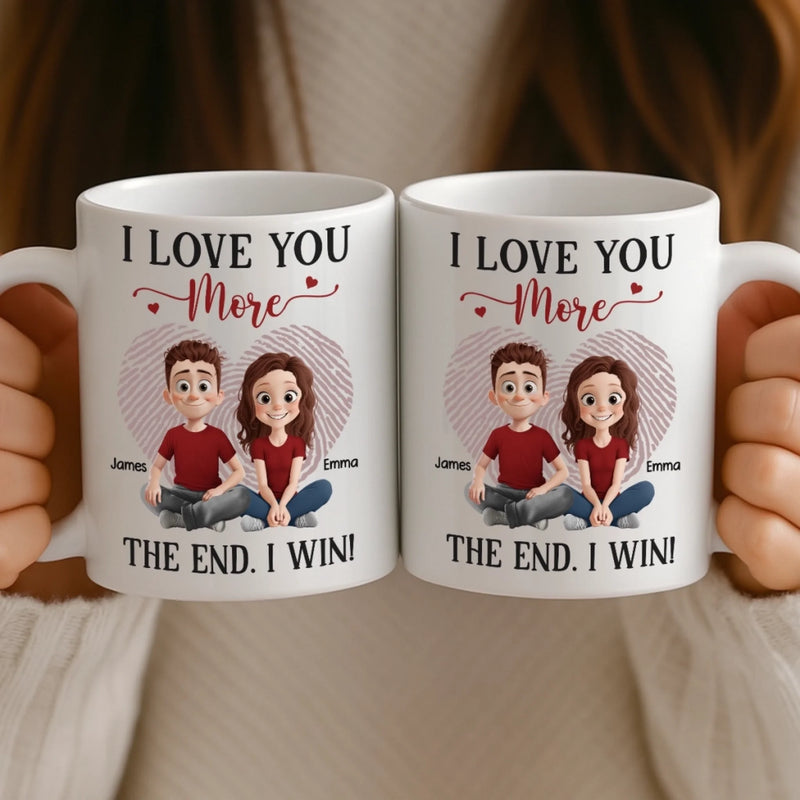 Custom Mug - Personalized Anniversary Wedding Gifts For Husband And Wife, Him And Her - Two Hearts One Story
