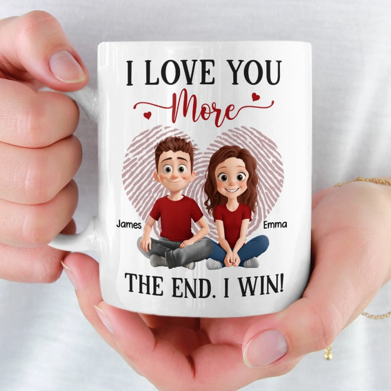 Custom Mug - Personalized Anniversary Wedding Gifts For Husband And Wife, Him And Her - Two Hearts One Story