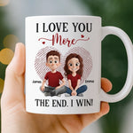 Custom Mug - Personalized Anniversary Wedding Gifts For Husband, Wife, Couple - Two Hearts One Story