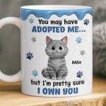 Custom Mug - Personalized Birthday Gifts For Cat Lovers, Cat Mom, Cat Dad - My Cats Own My Heart