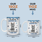 Custom Mug - Personalized Birthday Gifts For Cat Lovers, Cat Mom, Cat Dad - My Cats Own My Heart
