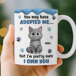 Custom Mug - Personalized Birthday Gifts For Cat Lovers, Cat Mom, Cat Dad - My Cats Own My Heart