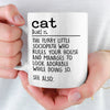 Custom Mug - Personalized Birthday Gifts For Cat Lovers, Cat Mom And Dad - Life Is Softer With Cats