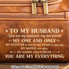 Custom Engraved Leather Toiletry Bag - Personalized Birthday Gifts For Husband - With You Life Feels Right