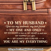 Custom Engraved Leather Toiletry Bag - Personalized Birthday Gifts For Husband - With You Life Feels Right