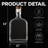 Custom Whiskey Bottle - Personalized Anniversary Wedding Gifts For Husband And Wife, Him And Her - Soulmates In Our Own Way