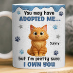 Custom Mug - Personalized Birthday Gifts For Cat Lovers, Cat Mom, Cat Dad - My Cats Own My Heart