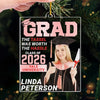 Custom Photo Magazine Acrylic Ornament - Personalized Christmas Graduation Gifts For Him, Her - The Best Is Yet To Come