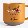Love The Giver More Than The Gift - Family Personalized Custom Printed Pottery Mug - Christmas Gift For Family Members