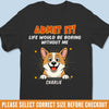 Custom Unisex T-shirt, Premium T-shirt, Hoodie - Personalized Birthday Gifts For Dog Lovers, Dog Dad And Mom - Proof Life Needs More Paws
