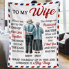 Custom Blanket - Personalized Anniversary Wedding Gifts For Husband And Wife, Him And Her - Our Love Keeps Growing