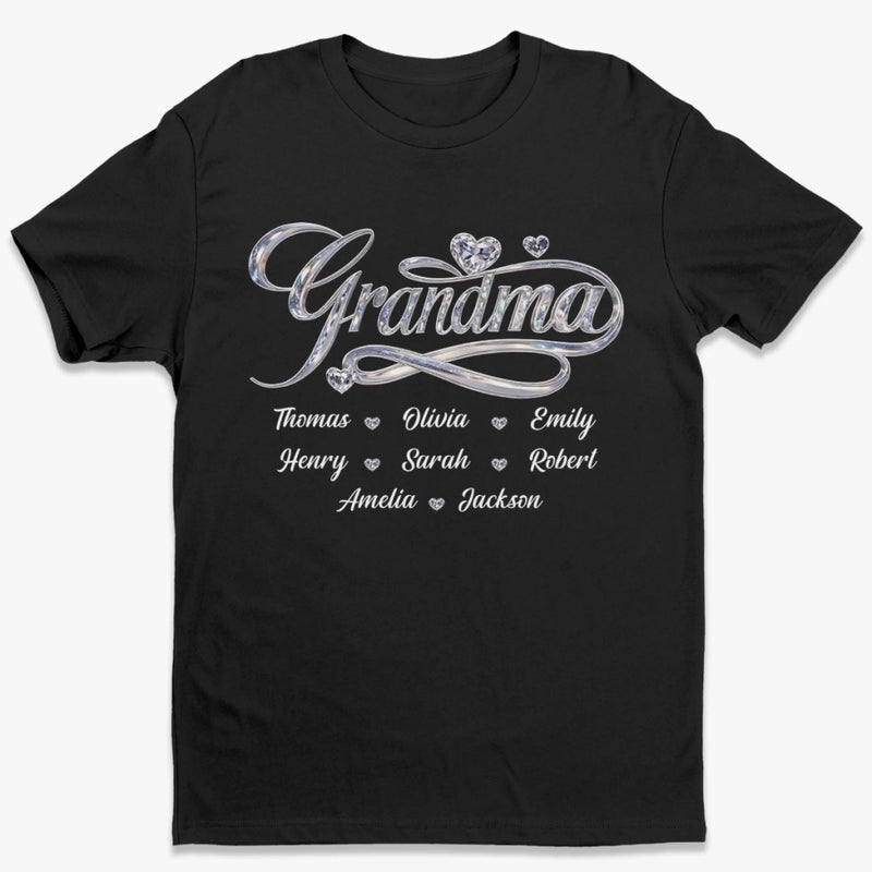 Custom Unisex T-shirt, Premium T-shirt, Hoodie - Personalized Birthday Gifts For Mom, Grandma - Forever My Safe Place