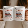Custom Mug - Personalized Anniversary Wedding Gifts For Husband And Wife, Him And Her - You Are My Daily Calm