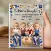 Custom Rectangle Shaped Acrylic Plaque - Personalized Mother's Day Gifts For Mom, Grandma - Mother And Daughters Forever