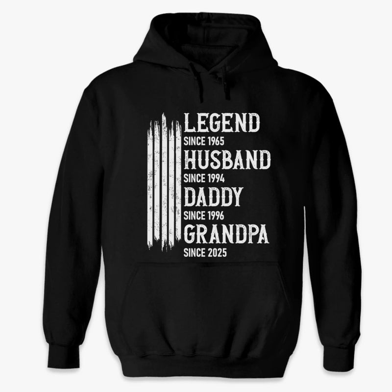 Custom Unisex T-shirt, Premium T-shirt, Hoodie - Personalized Birthday Gifts For Dad, Grandpa, Husband - Family’s Greatest Hero