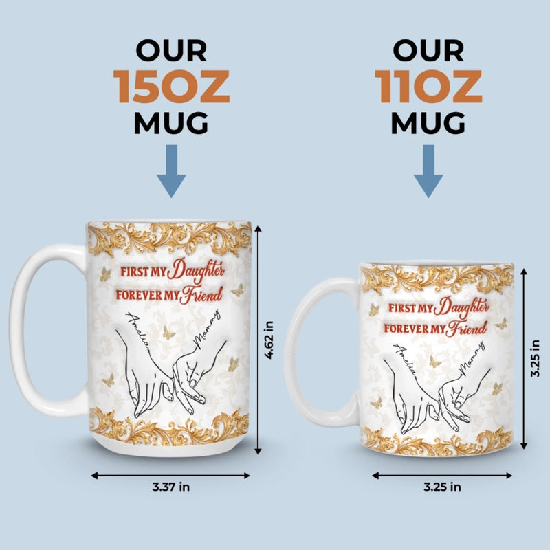 Custom 3D Inflated Effect Printed Mug - Personalized Birthday Gifts For Mom, Daughter - Simply The Best Mom