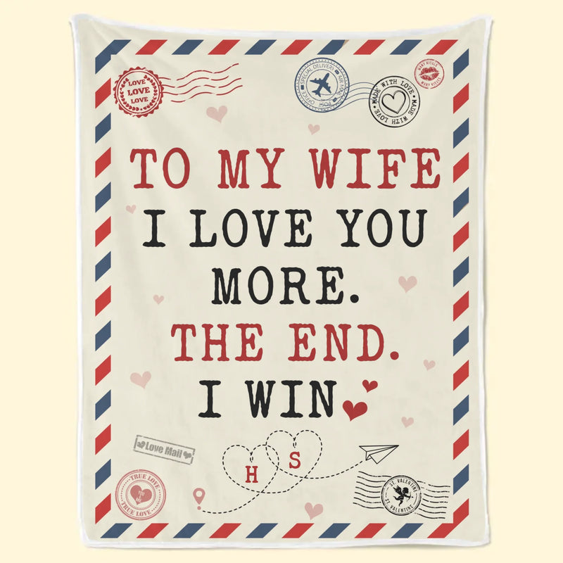 Custom Blanket - Personalized Anniversary Wedding Gifts For Husband And Wife, Him And Her - You Are My Chosen Calm