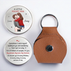 Custom Pocket Hug - Personalized Anniversary Wedding Gifts For Husband And Wife, Him And Her - Side By Side We Rise